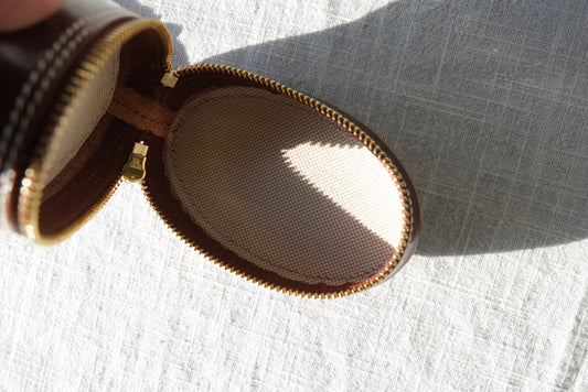 Baguette Leather Coin Purse