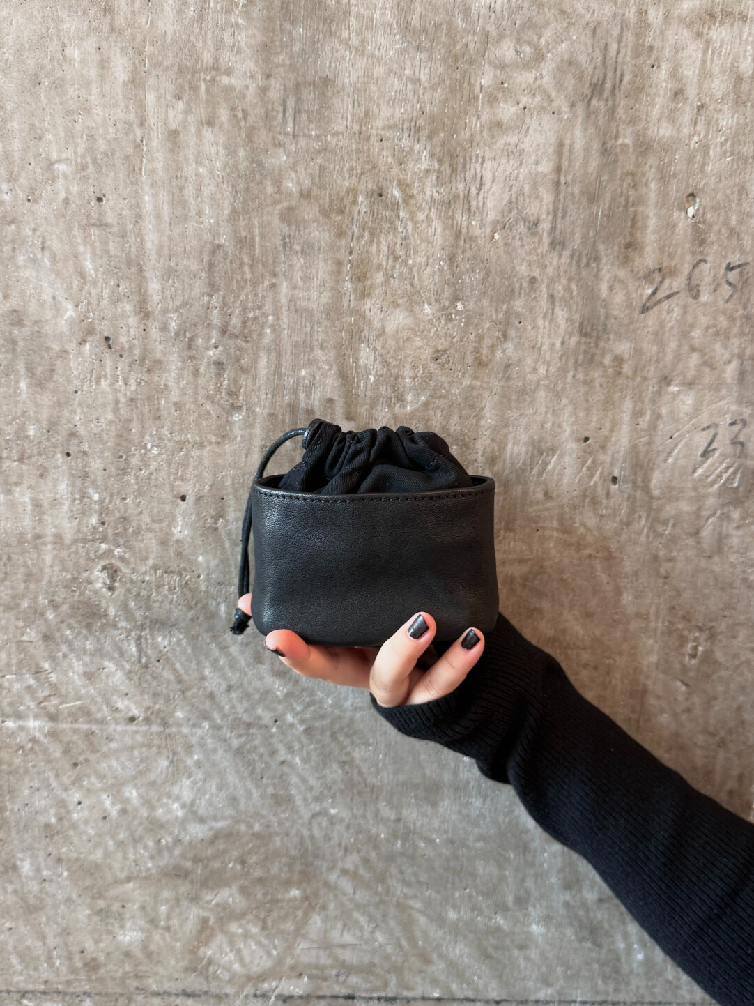 Small Leather Drawstring Pouch | Jewelry & Everyday Essentials