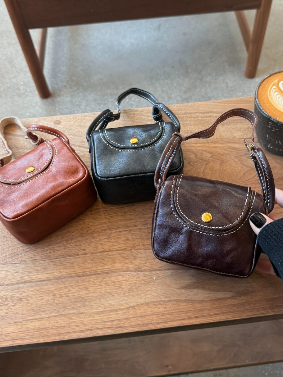 Mini Vintage Style Flap Bag