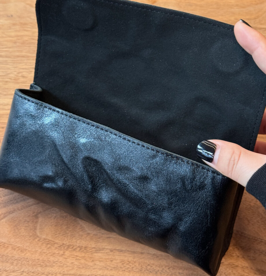Leather Glasses Case｜Magnetic Snap