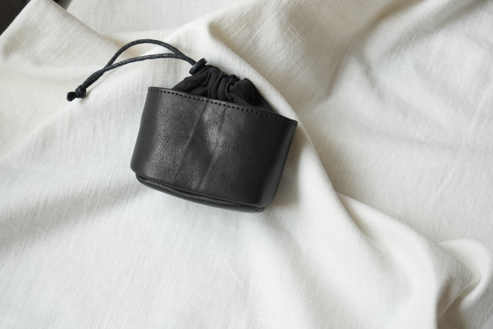 Small Leather Drawstring Pouch | Jewelry & Everyday Essentials 📦📦 (Pre-order)