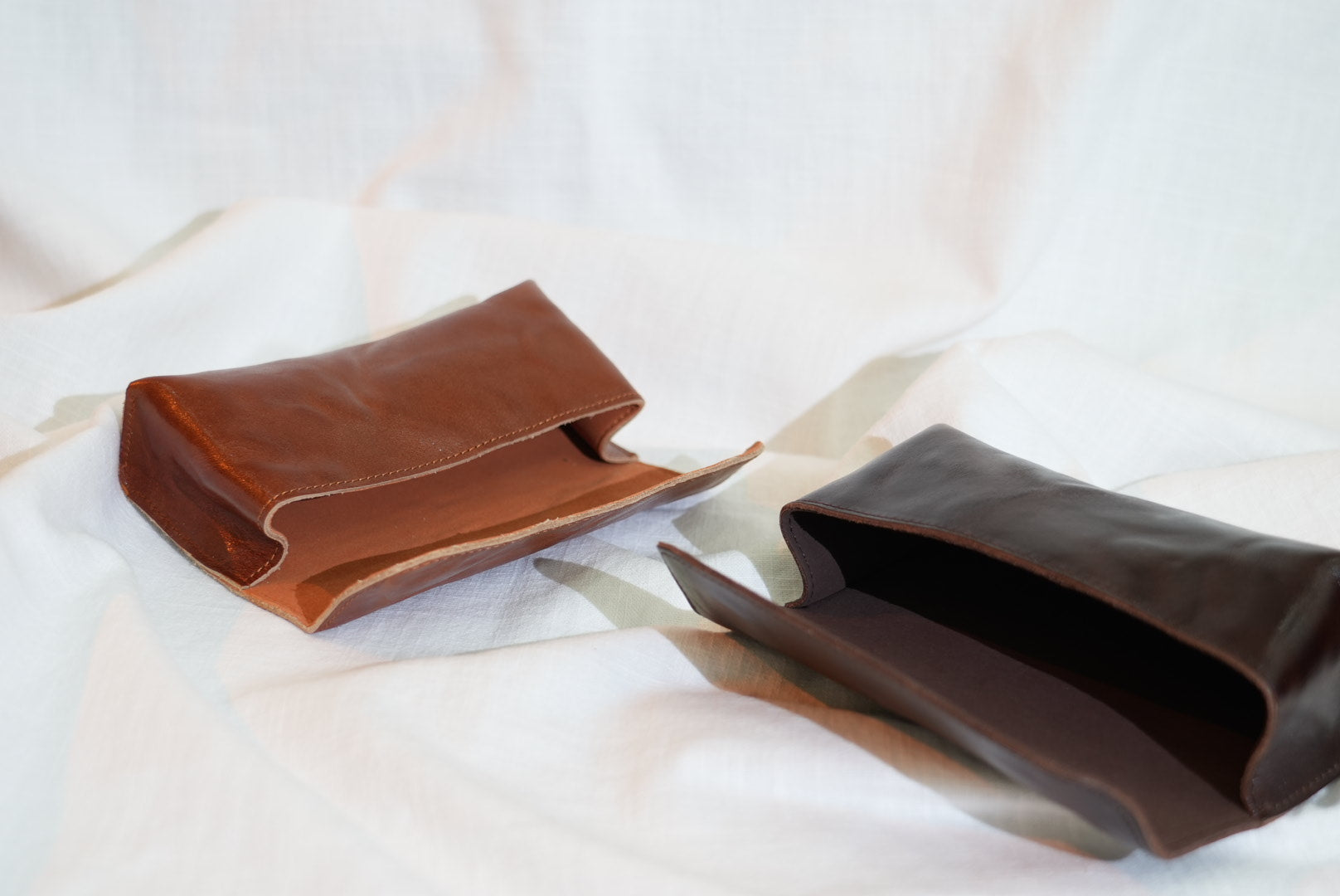 Leather Glasses Case｜Magnetic Snap