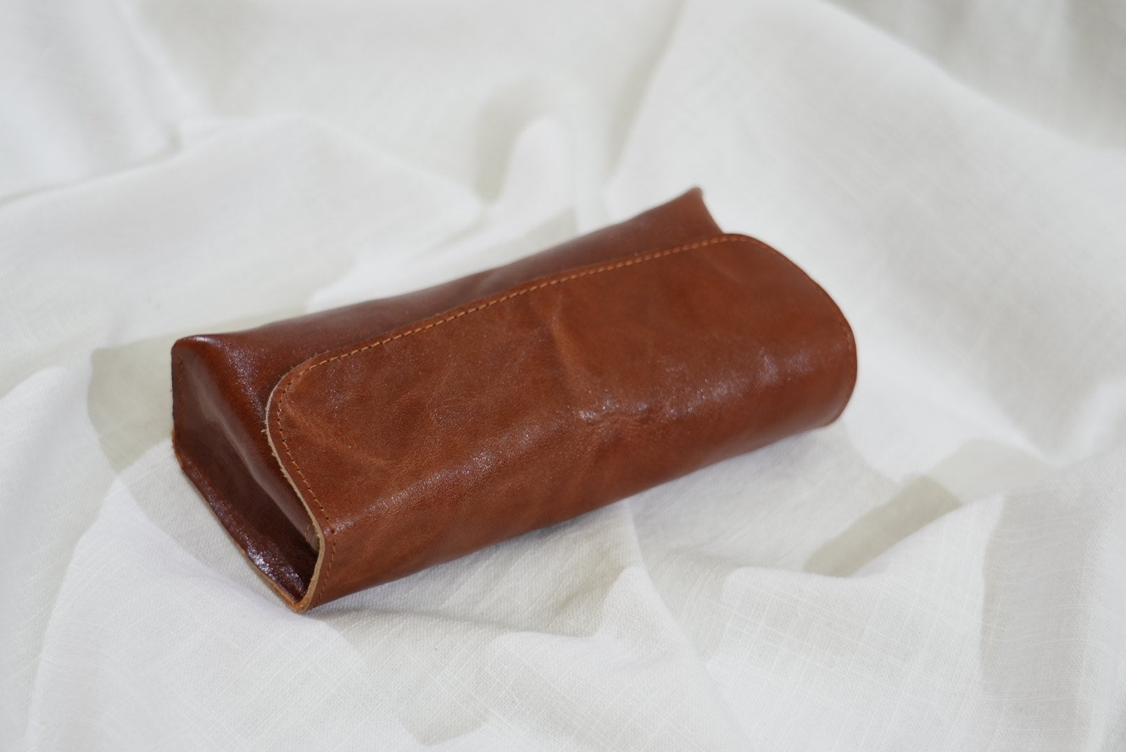 Leather Glasses Case｜Magnetic Snap