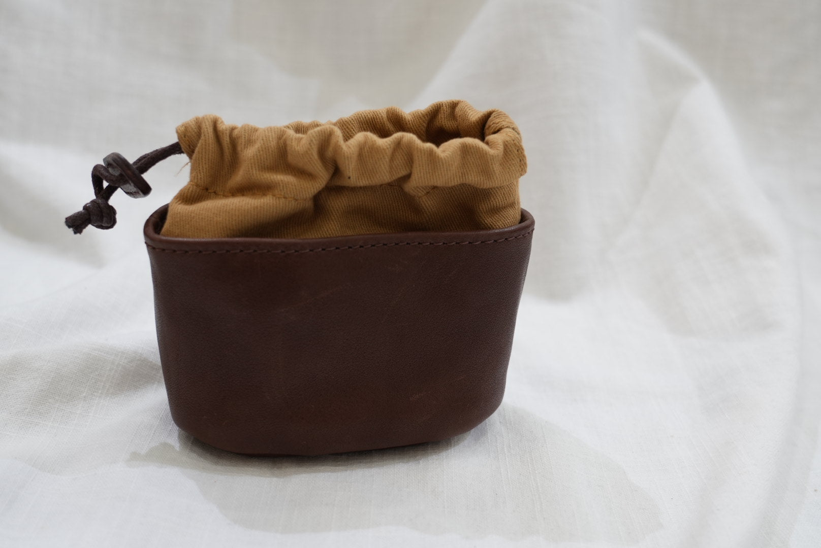 Small Leather Drawstring Pouch | Jewelry & Everyday Essentials 📦📦 (Pre-order)