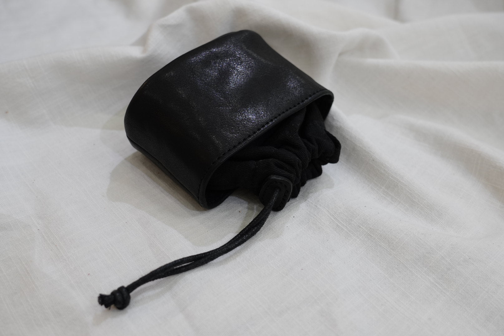 Small Leather Drawstring Pouch | Jewelry & Everyday Essentials 📦📦 (Pre-order)